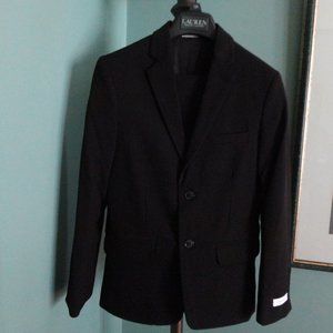 Boys size 12R Dress Suit Black